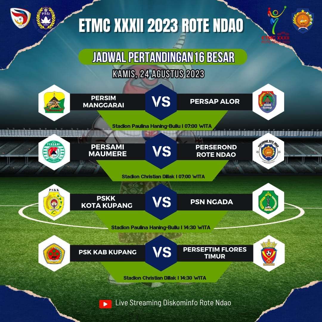 jadwal pertandingan