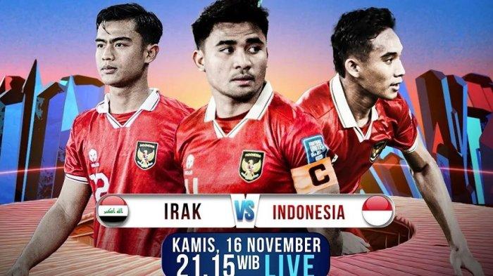 streaming indonesia vs irak