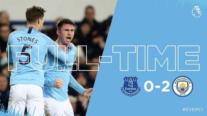 Hasil pertandingan Manchester City